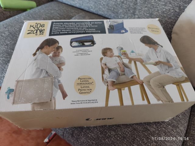 Asiento elevador bolsa