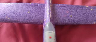 Avión corcho con luces