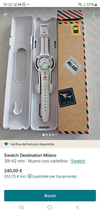 Swatch Destination Milano