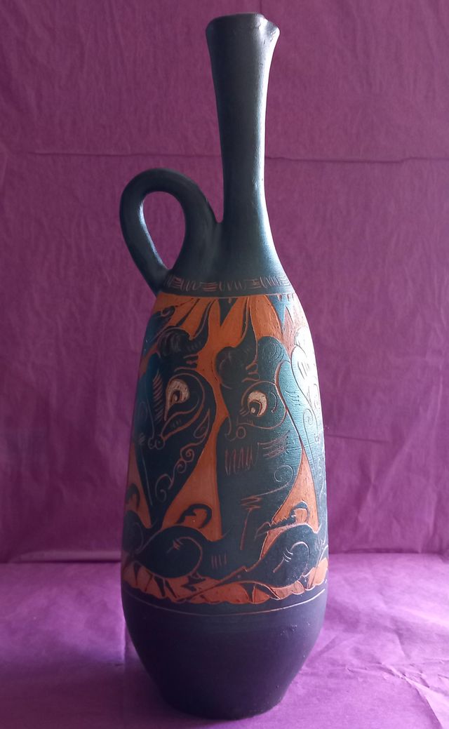 JARRA / CANDELABRO TRIBAL