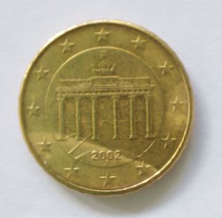 MONEDA 10 CENT.EURO ALEMANIA 2002 "ERROR"
