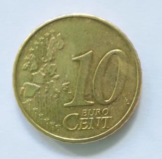 MONEDA 10 CENT.EURO ALEMANIA 2002 "ERROR"