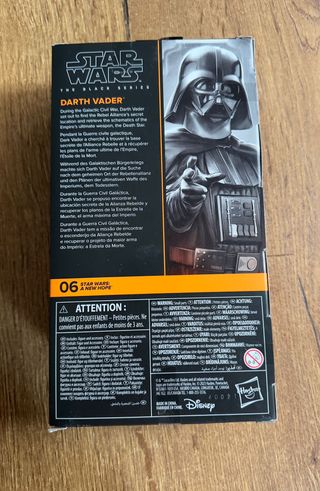 Star Wars Black series Darth Vader from A New Hope