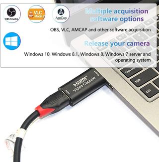 Capturadora de vídeo HDMI A USB