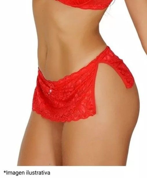 LENCERÍA SEXY SUJETADOR+MINIFALDA