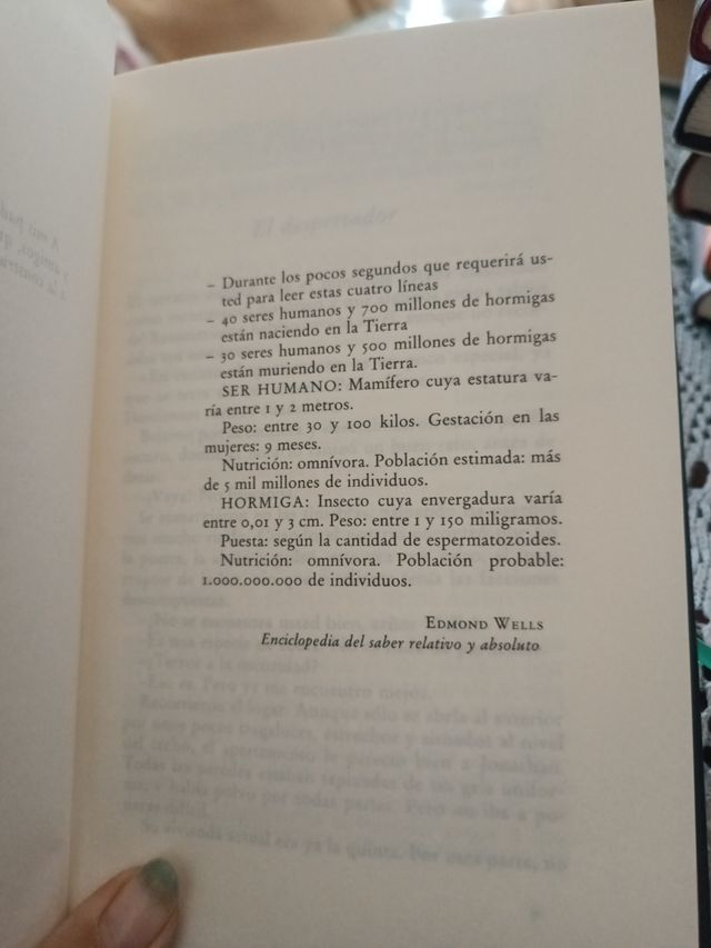 Las hormigas ( Bernard werber)