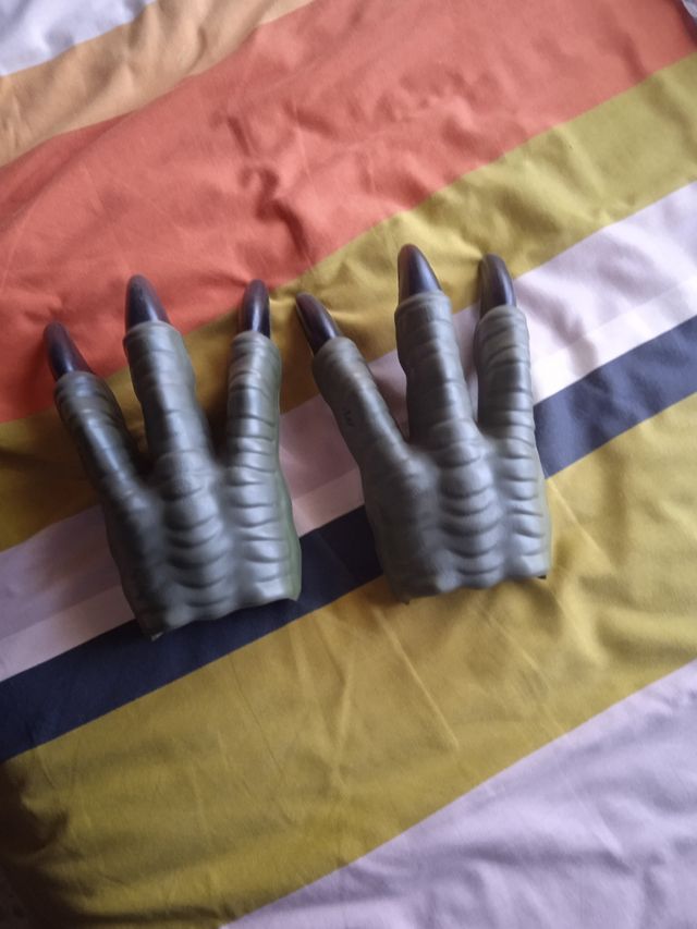 Garras de velociraptor / disfraz 🦖🦖🦖