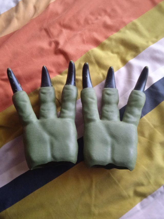 Garras de velociraptor / disfraz 🦖🦖🦖