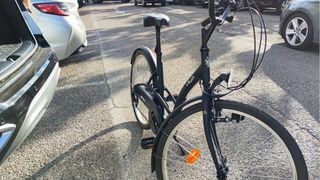 Bicicleta de paseo chica.