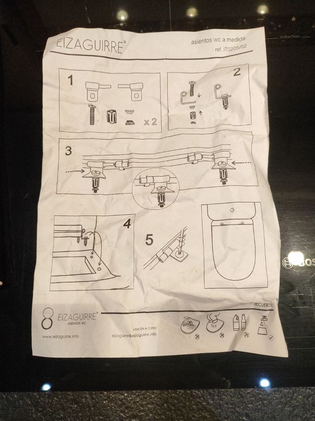 Tapa de WC modelo récord blanco