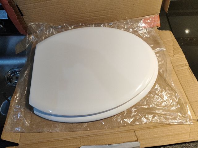 Tapa de WC modelo récord blanco