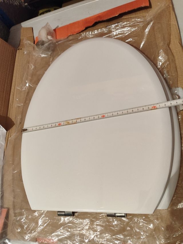 Tapa de WC modelo récord blanco