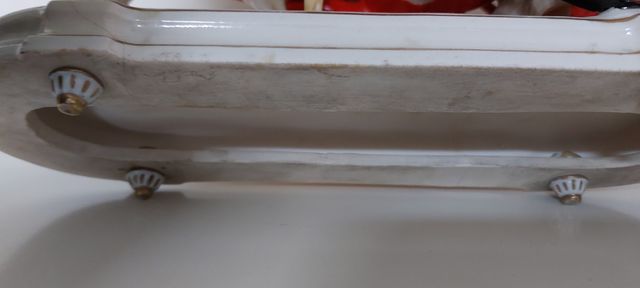 Porcelana carro caballo y goyescos