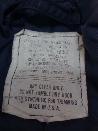 Alpha Industries N2-B Parka