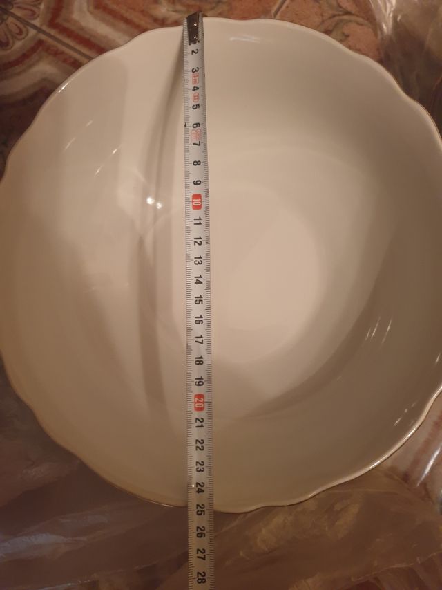 Set Zuppiera e piatto da portata  vintag