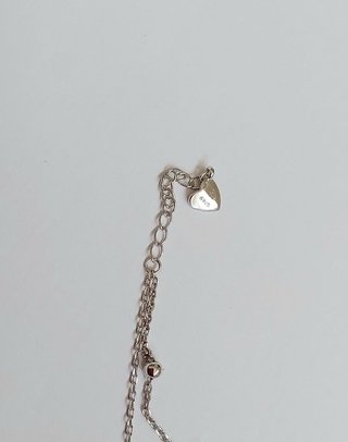 Pulsera de plata Doble Estrellada
