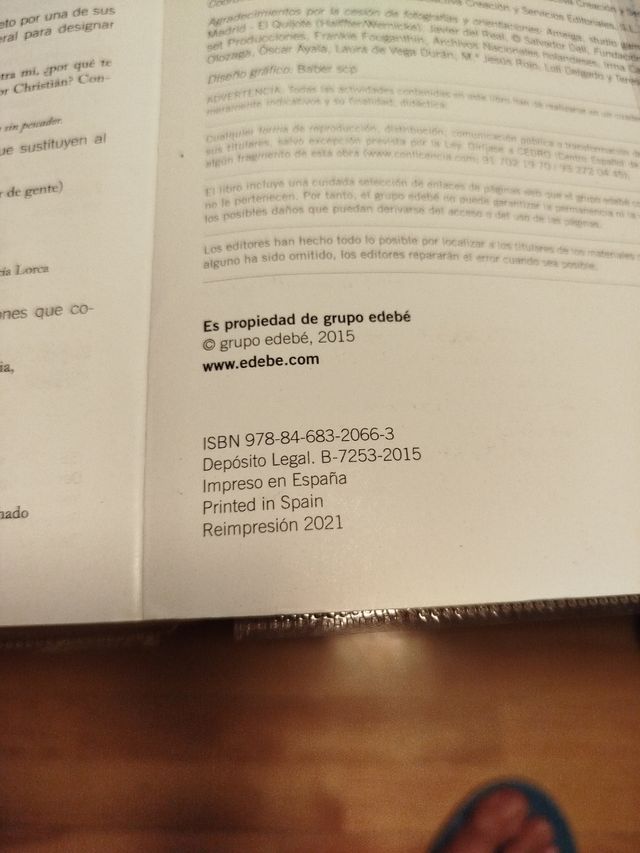 Libro lengua primero bachillerato edebe