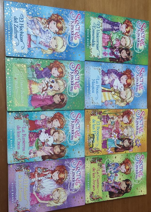 Libros infantiles secret kingdom