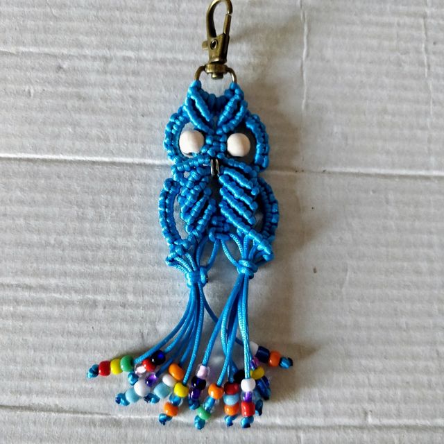 Búho macrame