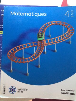 Libro matematicas Santillana 4t ESO