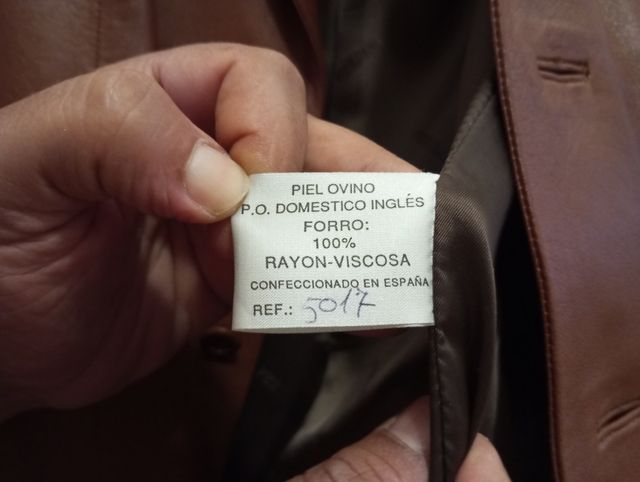 Chaqueta piel ovino Pertegaz