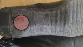Botines de piel negros