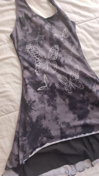 Vestido Shein y2k mariposas
