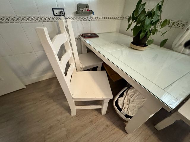 MESA con LUNA TEMPLADA