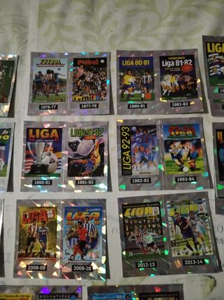 Cromos 50 mágicos fútbol panini