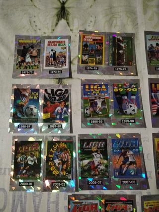 Cromos 50 mágicos fútbol panini