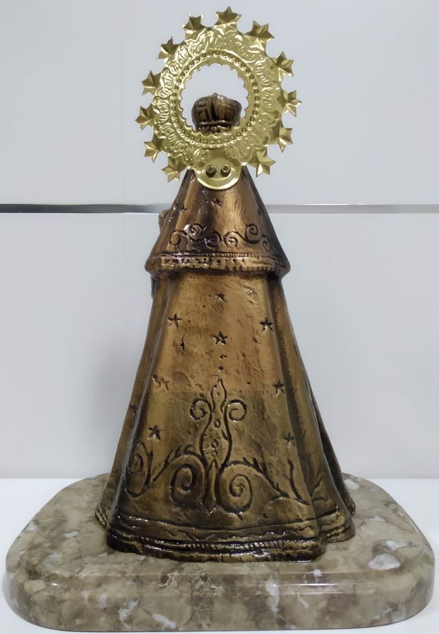 Figura Virgen Sonsoles de bronce