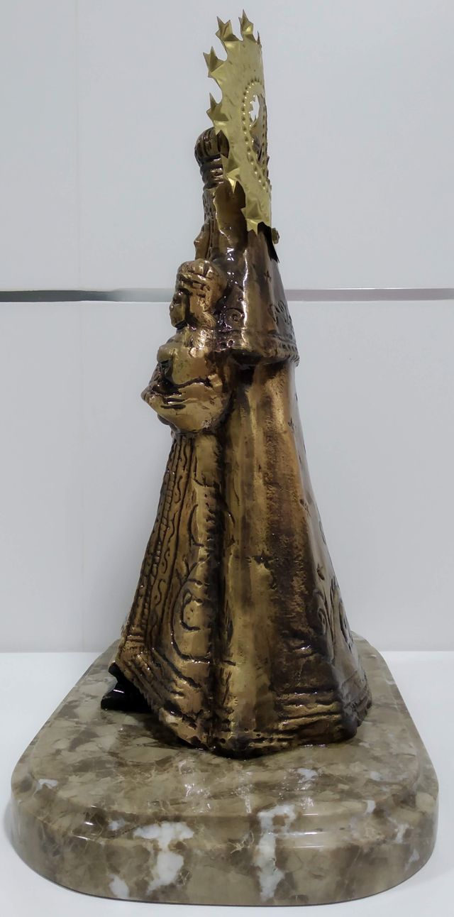 Figura Virgen Sonsoles de bronce