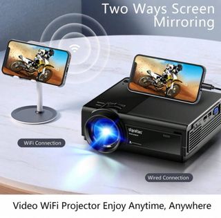 Proyector 4K con wifi 1080p