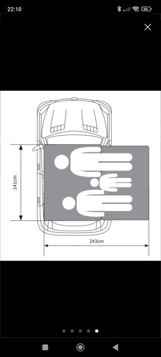 Tienda de campaña para techo de coche 