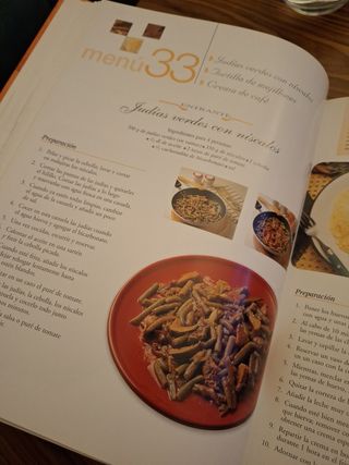 Libro de cocina - Un menú para cada día