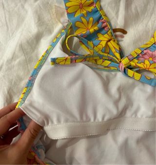 Bañador flores mujer S sin usar