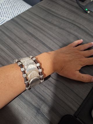 Pulsera cuero mujer