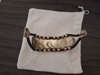 Pulsera cuero mujer