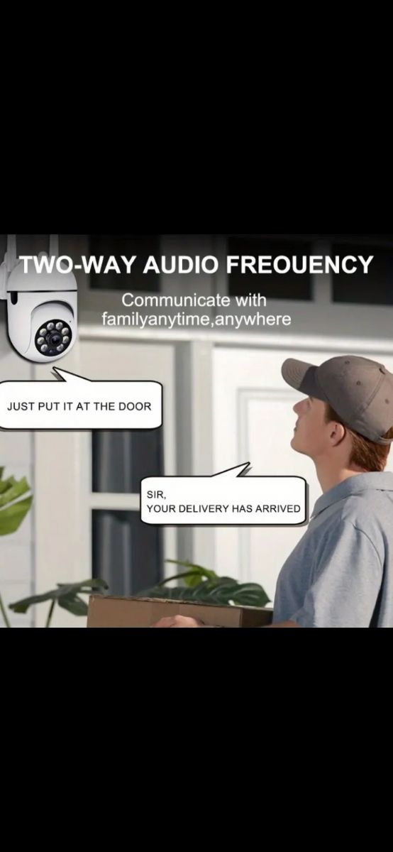 Se envían 2 cámaras vigilancia 