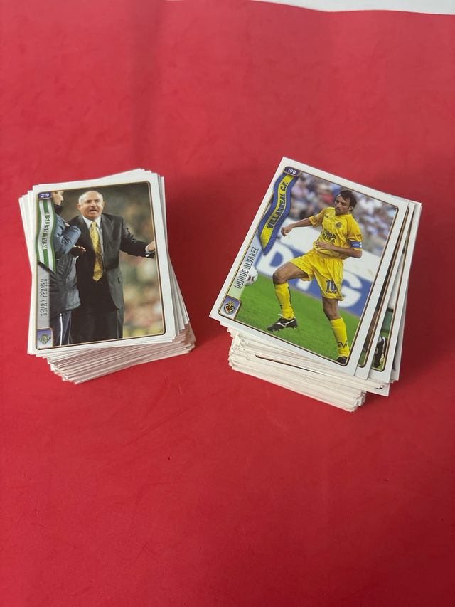 LOTE FICHAS LIGA 2005