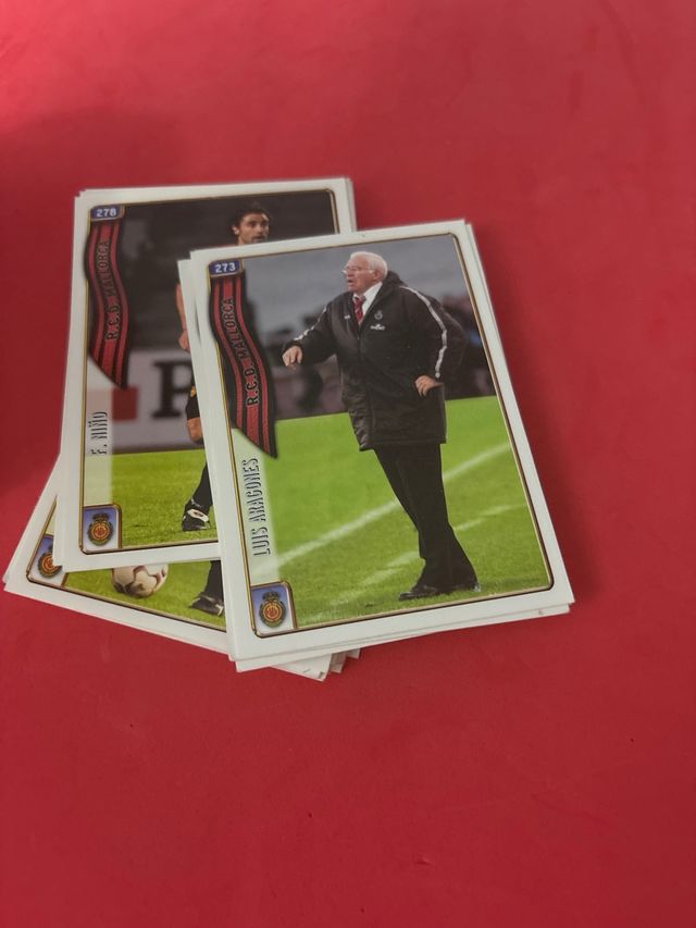 LOTE FICHAS LIGA 2005