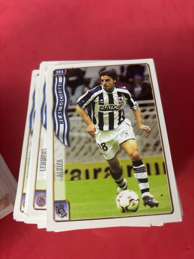 LOTE FICHAS LIGA 2005