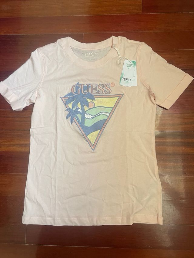 Camisola guess rosa xs