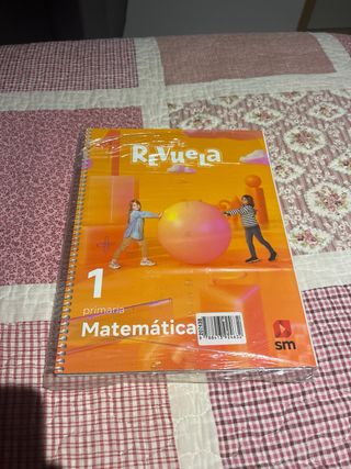 Libro de Matemáticas primero de primaria.