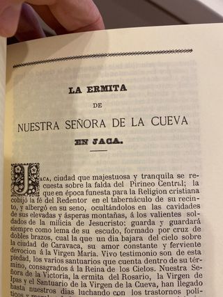 SANTISIMA VIRGEN libro Religioso Antiguo