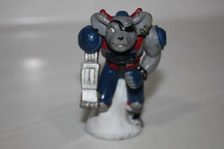 FIGURA RARA MOTO RATON PVC 1994 BTF BIKER MICE