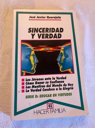 Libro SINCERIDAD Y VERDAD