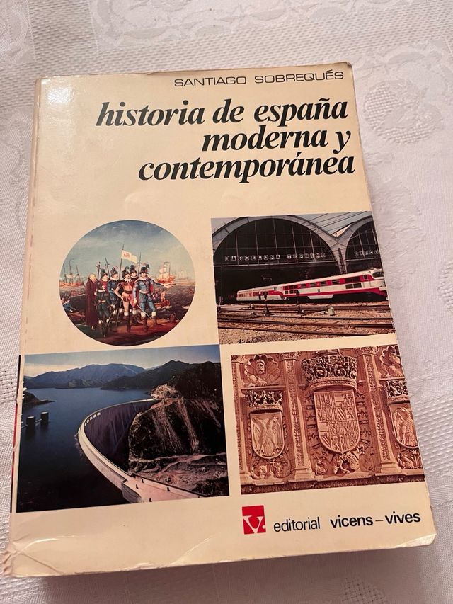 Libro historia de españa moderna y contemporánea