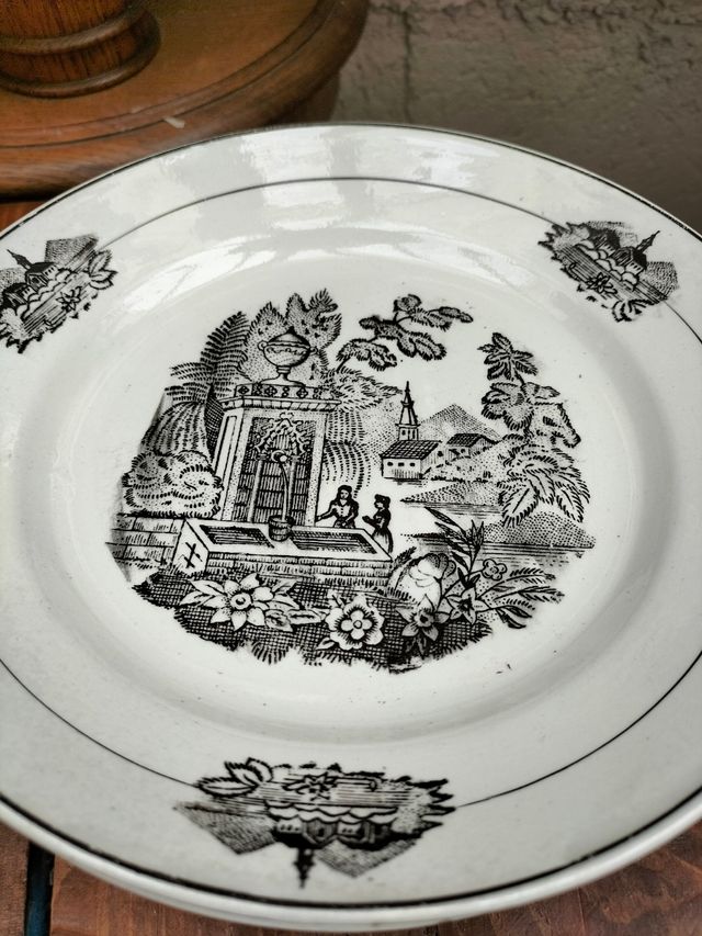 Lote platos antiguos