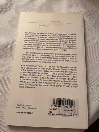 Libro ¿Por qué sufro cuando sufro?
